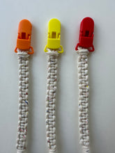 Load image into Gallery viewer, Macrame Pacifier Clips