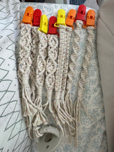 Load image into Gallery viewer, Macrame Pacifier Clips