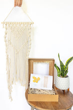 Load image into Gallery viewer, Macrame wall hanging kit and supplies- great DIY gift!