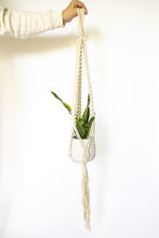 Load image into Gallery viewer, Sign to be mine macrame plant hanger
