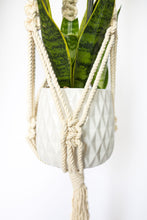 Load image into Gallery viewer, Sign to be mine macrame plant hanger