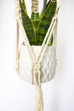 Load image into Gallery viewer, Sign to be mine macrame plant hanger