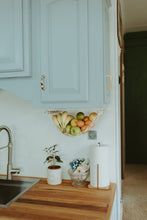 Load image into Gallery viewer, The Original Macrame Fruit Hammock, Hanging Fruit Basket