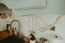 Load image into Gallery viewer, The Original Macrame Fruit Hammock, Hanging Fruit Basket
