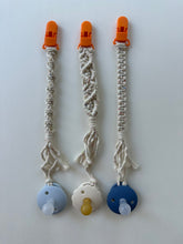 Load image into Gallery viewer, Macrame Pacifier Clips
