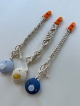 Load image into Gallery viewer, Macrame Pacifier Clips
