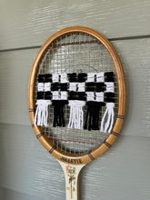 Load image into Gallery viewer, Upcycled vintage woven racket
