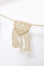 Load image into Gallery viewer, petitie macrame bunting
