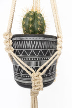 Load image into Gallery viewer, Staple macrame plant hanger
