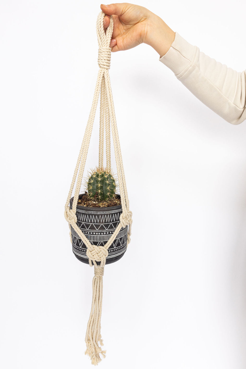 Josephine macrame plant hanger – Macrayaymacrame