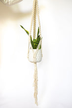 Load image into Gallery viewer, Sign to be mine macrame plant hanger
