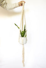 Load image into Gallery viewer, Sign to be mine macrame plant hanger
