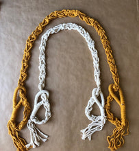 Load image into Gallery viewer, Macrame yoga mat carrier/strap, roller skate leash for Chara
